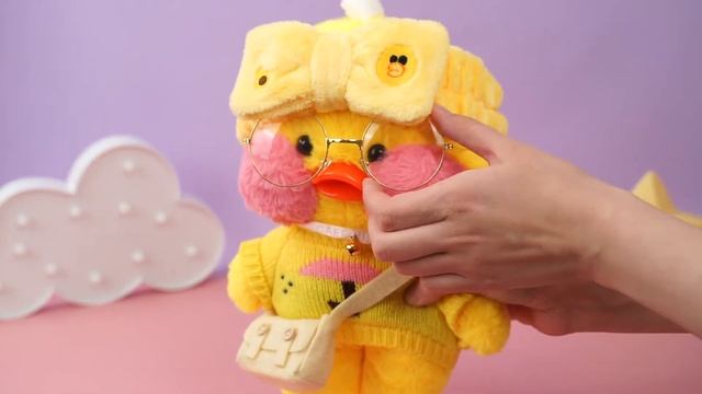 Мягкая игрушка "Yellow Lalafan" желтый, 30 см смотреть онлайн