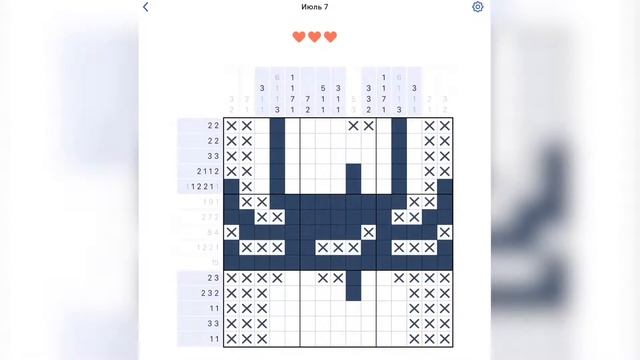 Прохождение игры NONOGRAM 7 июля