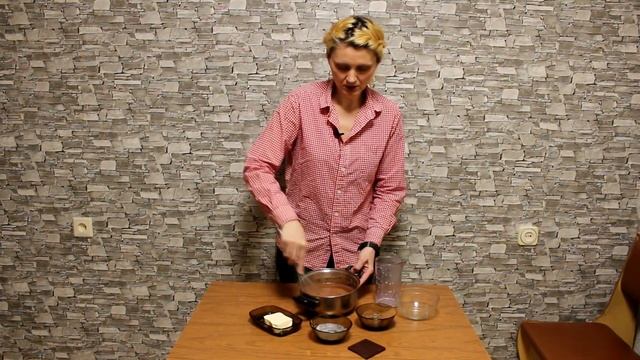 Шоколадный крем (начинка) для выпечки - вкусно, просто и необычно.Chocolate cream