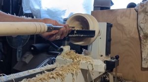 Резец для точения чаш, из метчика.