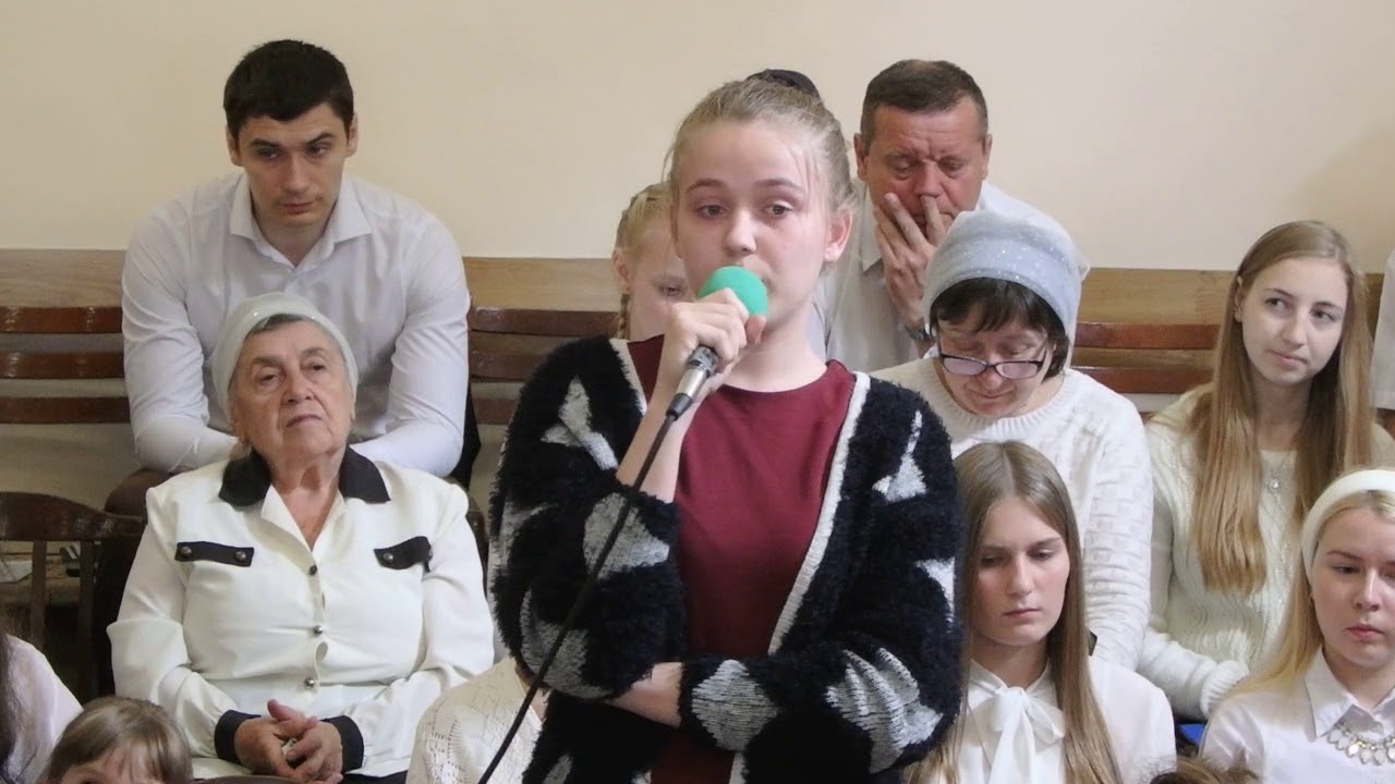 Жилович Таня - стих: 'Хочу я на Тебя похожей стать' (10.06.2018г.)