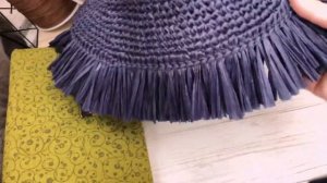 Регилин и китовый ус. Что использовать для вязания из рафии?