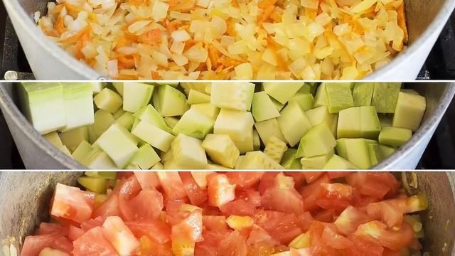 Овощное рагу с кабачками! Блюда из кабачков / Вкусные и простые рецепты с фото