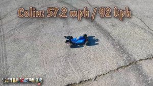 Wow it's fast! RLAARLO AM-X12 top speed on 2 and 3s batteries!