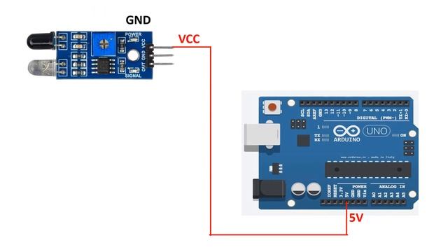 How to interface Arduino with IR sensor(IR Obstacle Avoidance Sensor ...