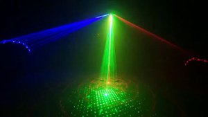 Лазерная светомузыка Laser Stage Lighting 6 in 1