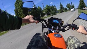 Заправка мопеда vento-riva 2sx. Покатушка на альфе
