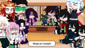 | Hashira React To Demon Giyuu | Kny/Ds | Requested |