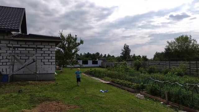 Работы на даче. Трайфл с клубникой. Ремонтные работы.