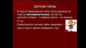 Тема: Способы и средства связи предложений в тексте