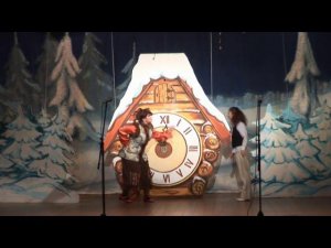 Новогодняя театрализованная концертно-игровая программа "Новогодняя минутка" 27.12.2013