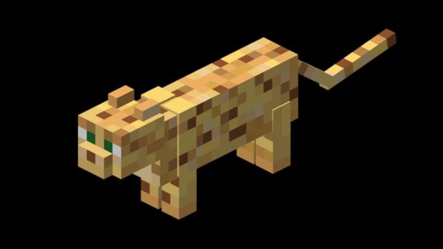 Как выглядит кошка из майнкрафта Minecraft Ocelot Death Sound 1 HOUR - смотреть видео онлайн от "Игры с Друзьями"