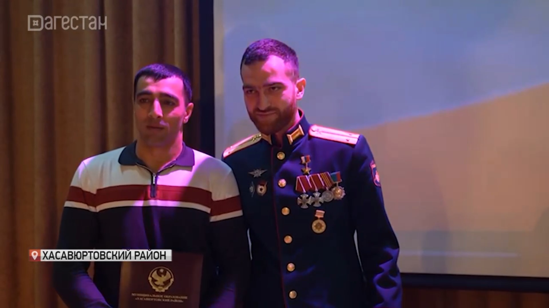 Герой России Темирлан Абуталимов принял участие в памятных мероприятиях в Хасавюртовском районе