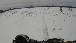покатушка на мотоцикле на гусенице .. 250 кубов #enduro