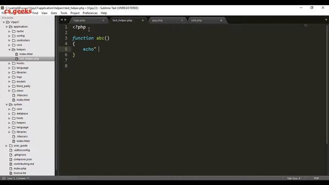Codeigniter 3 Tutorial 12 Custom Helpers (हिन्दी)