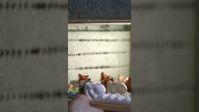 Процесс изготовления керамических подставок для кистей