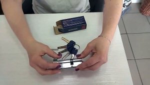 Комплектация цилиндрового механизма Punto с вертушкой со смещением