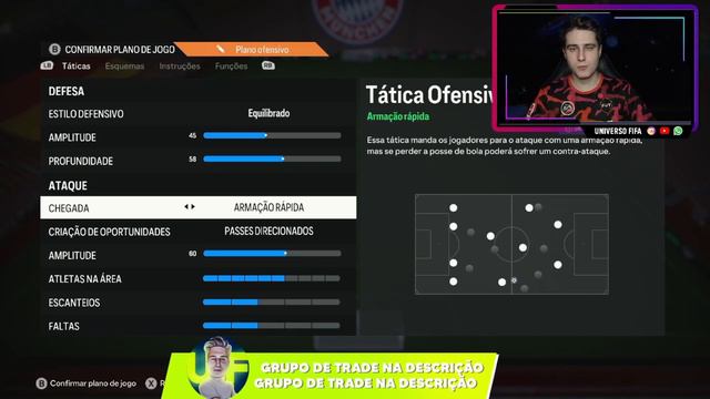FC 24 - MELHOR FORMAÇÃO TÁTICA 4-4-2 IMPARÁVEL ULTIMATE TEAM! смотреть онлайн