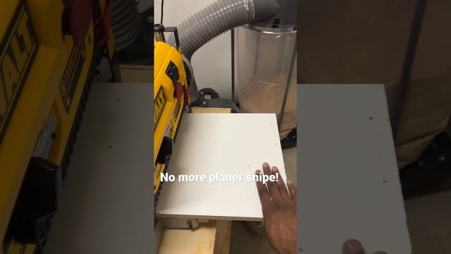 Dewalt DW735 snipe? FIXED!