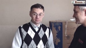 Вручение спонсорких подарков Ширяевым А.И. Сельским клубам Полесского района.