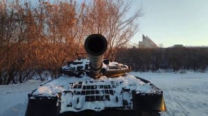 Танк т-80 Омск