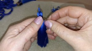 Лариат из бисера и стекляруса. МК кисти