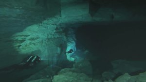 Ордининская пещера. Пещерный дайвинг в России. ССR CAVE курс.