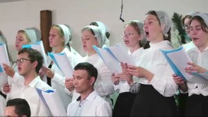 Вседержителю восклицай земля _ОЦХВЕ Красноярск (Регенстко-оркестровые курсы _ отчётное выступление)