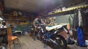 Изменяю геометрию сиденья на Motoland XR 250 Enduro