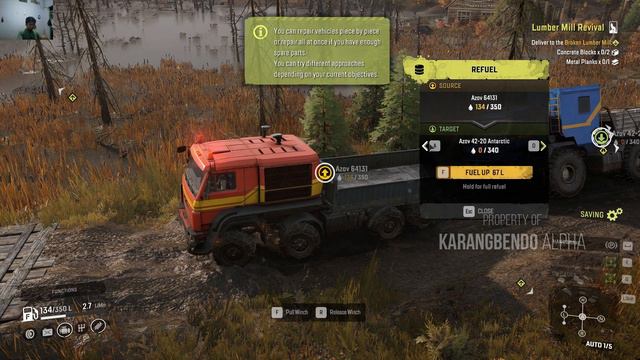 SNOWRUNNER Azov 42-20 Antartic Slow Biggest Truck