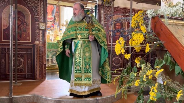 Проповедь в день Святого Духа смотреть онлайн