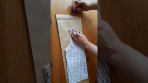 Как сделать выкройку майки. Простой способ. Получится у всех.