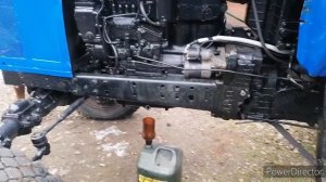 МТЗ 82. Заколхозил тахометр, заменил масло, проверил передний мост