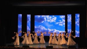 Казахский танец "Акку" в исполнении "Asian Student's Dance". 25.11.16