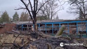 Брошенный опорный пункт 79-й отдельной десантно-штурмовой бригады ВСУ