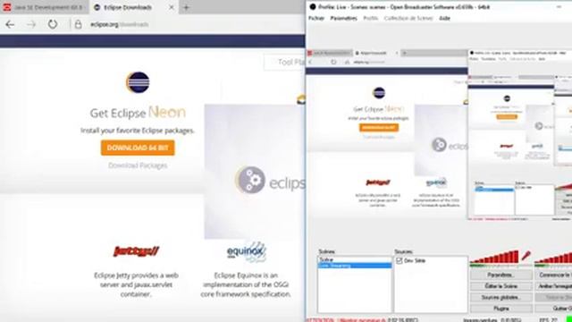 TUTO Comment installer éclipse pour créer des plugins Java смотреть онлайн