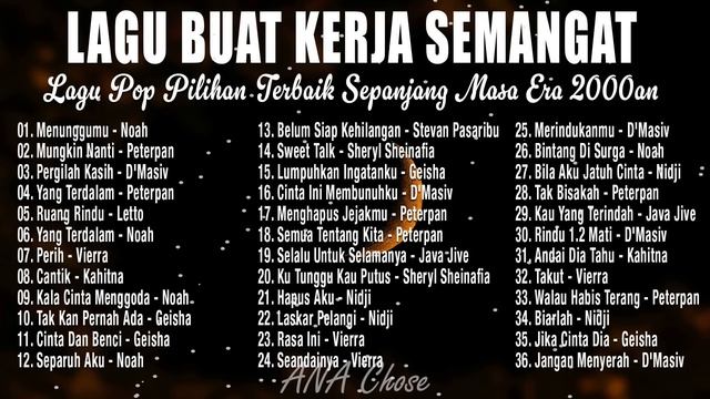 Lagu Santai Terpopuler - Lagu Pop Hits Indonesia Tahun 2000an смотреть онлайн