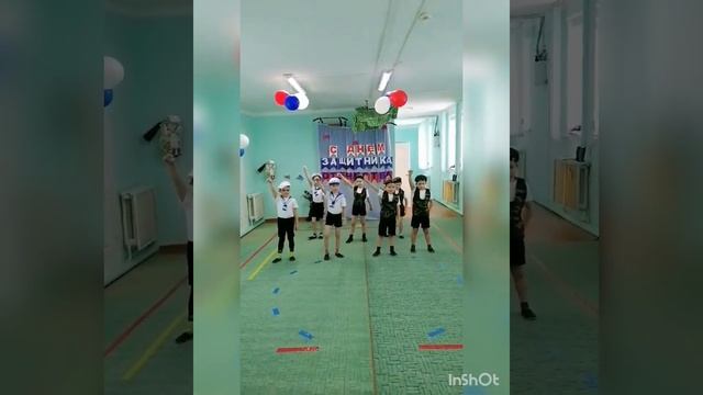 Спортивно-музыкальный праздник День Защитника Отечества в подготовительной группе Радуга