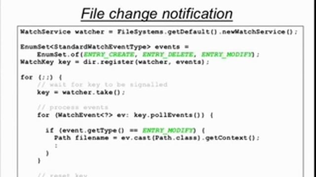 The New NIO, aka JSR-203 смотреть онлайн