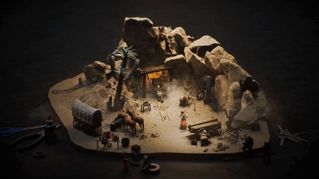 The wild west in miniature. Unreal 5 смотреть онлайн