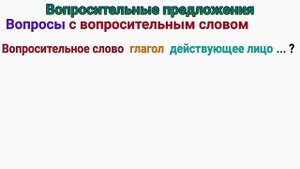 Урок 9. Вопросительные предложения в Немецком языке. Как задавать вопросы?