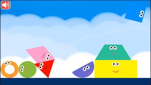 #Развивающее видео. Учим фигуры.