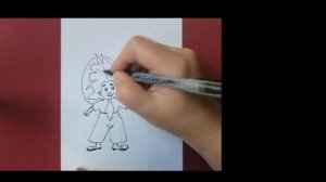 Как нарисовать Незнайку, легко и просто