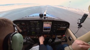 Домодедово-Мячково на Cessna 172. Продолжительное руление и взлет из UUDD(DME)