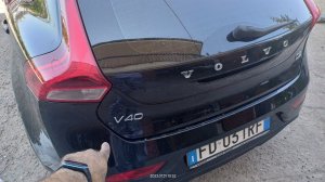 Volvo V40 Как снять задний бампер за 5 минут. 2012-2019