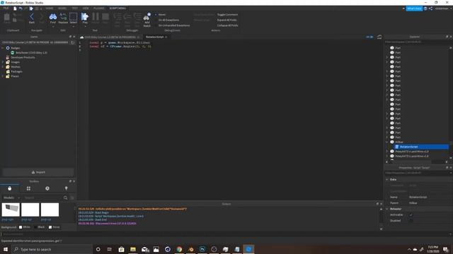 How to Make a Rotation Script (For Beginners) Roblox смотреть онлайн