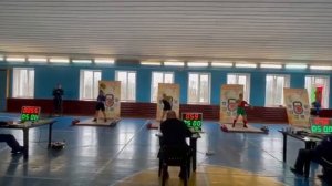 КМС Щербакова Галина толчок гири по длинному циклу 16 кг 118 подъёмов Чемпионат Республики Беларусь