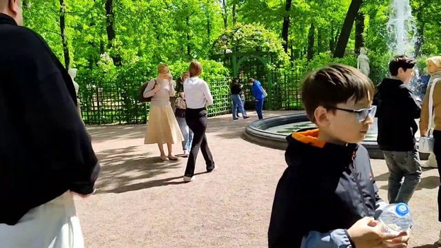 Воскресная прогулка по Санкт-Петербургу | Прогулка в летнем саду | Прекрасная погода в Питере