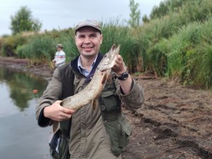Рыбалка на карьере в Камских Полянах 15.08.2021