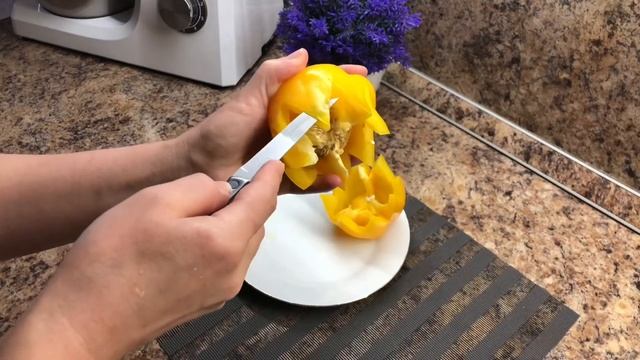 Роза из болгарского перца,карвинг, нарезка овощей смотреть онлайн